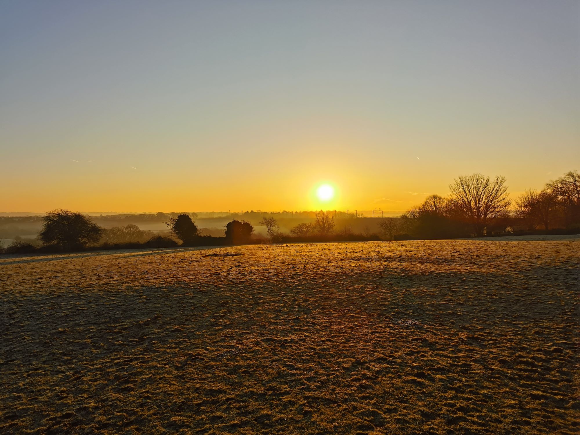 Photo 9 - WINNER - Vicky Zaffiro sunset over field winterbourne