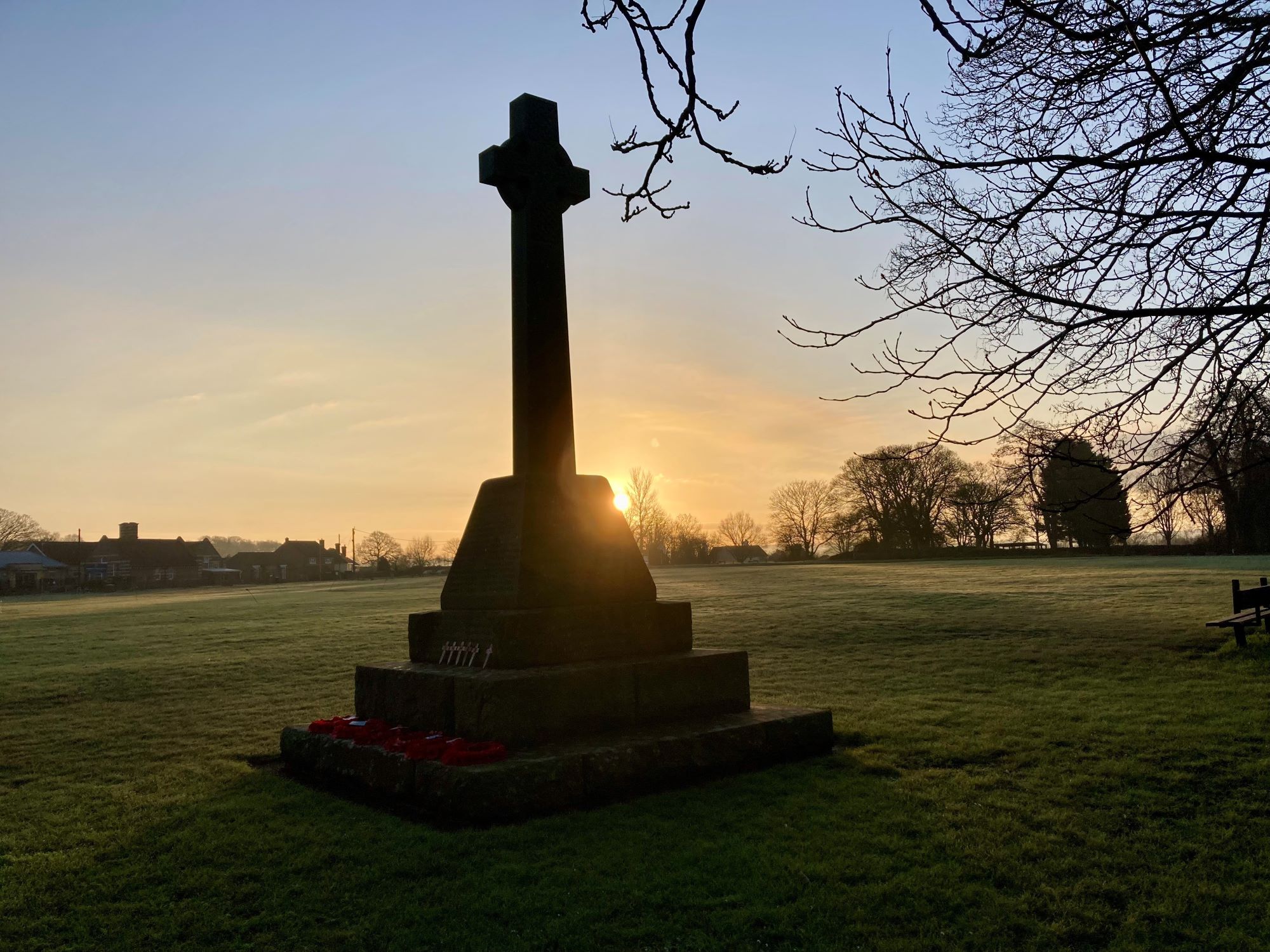 Whiteshill Common at sunrise