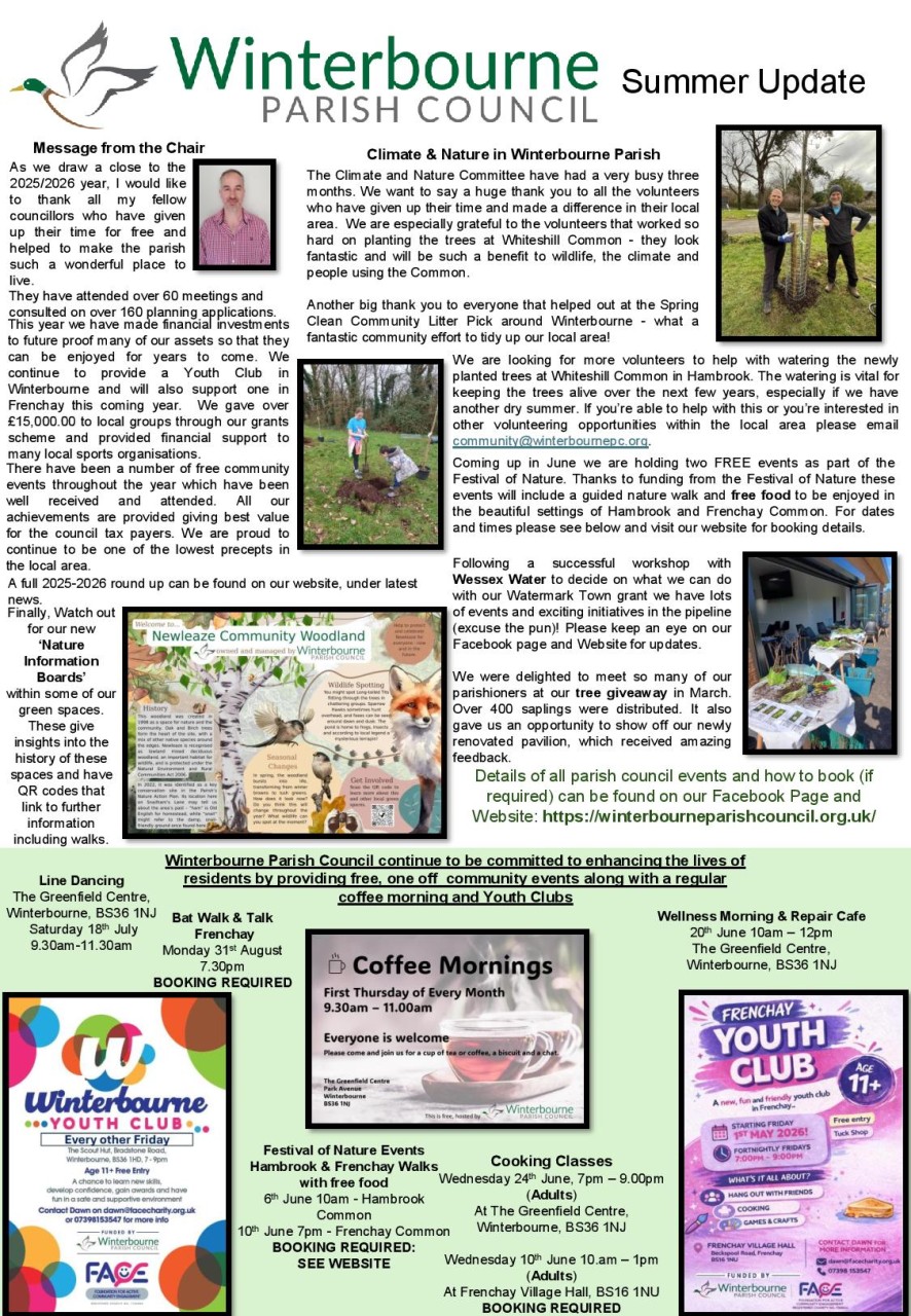Newsletter - Summer Update 2026