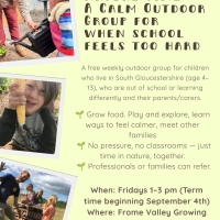 Children’s nature sessions at Frome Valley Growing Project