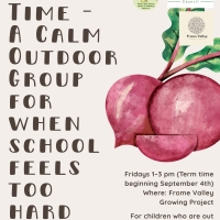 Children’s nature session at Frome Valley Growing Project